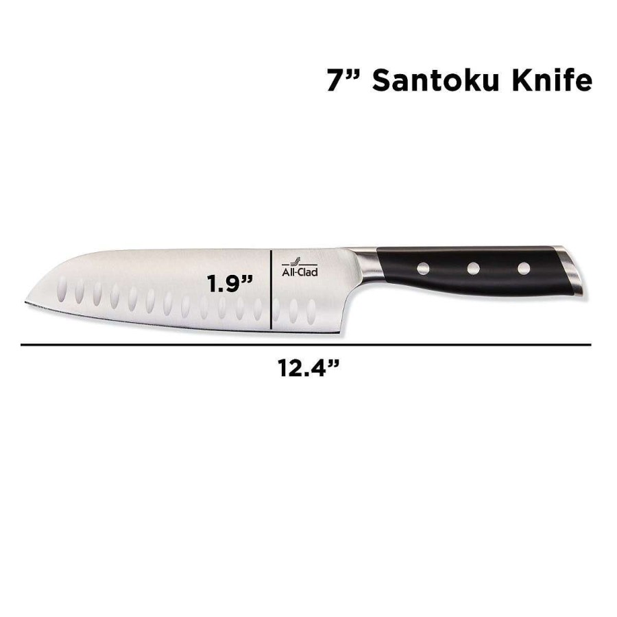 All-Clad Forged Knives 7-Inch Santoku Knife Knives