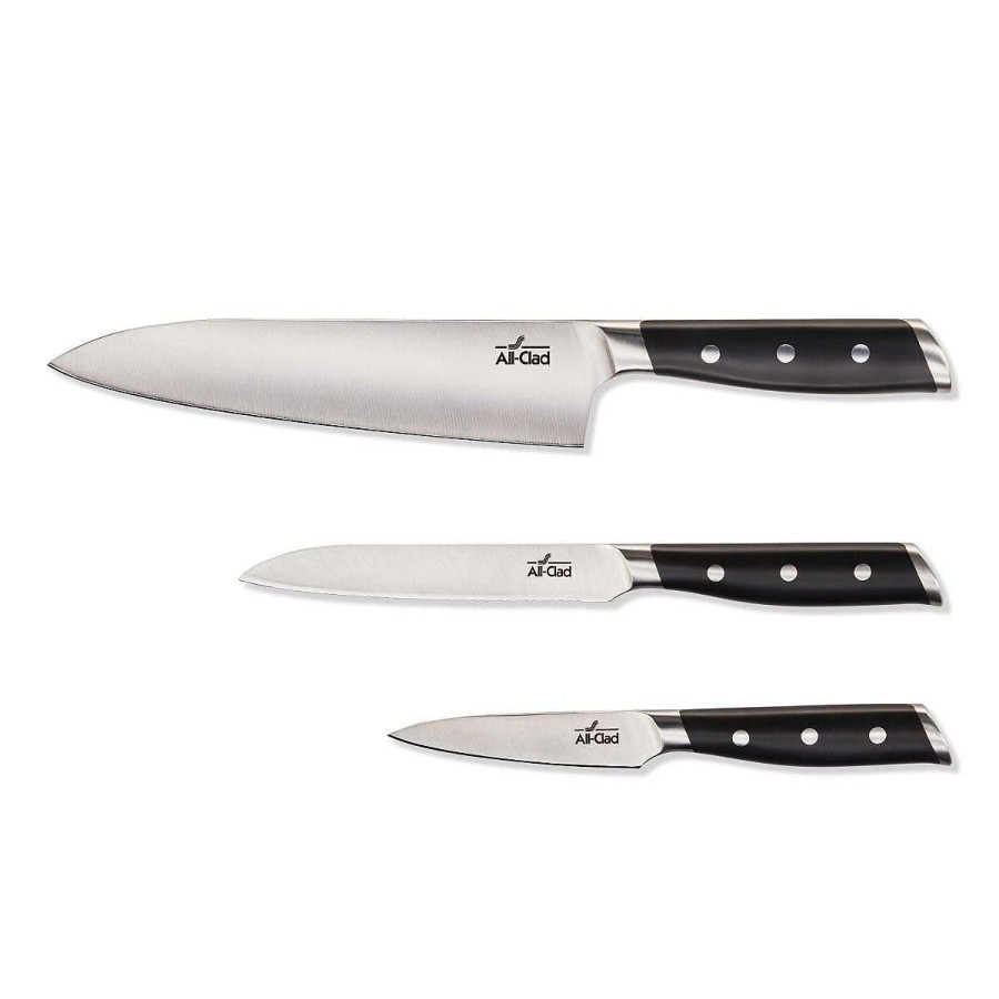 All-Clad Forged Knives 3-Piece Starter Set Knives