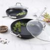 All-Clad Ha1 Nonstick Frypan Set With Lids, 10 And 12 Inch Cookware Sets