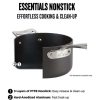 All-Clad Essentials Nonstick Cookware Set, 2 Piece Fry Pan Set, 8.5 & 10.5 Inch Fry Pans & Skillets