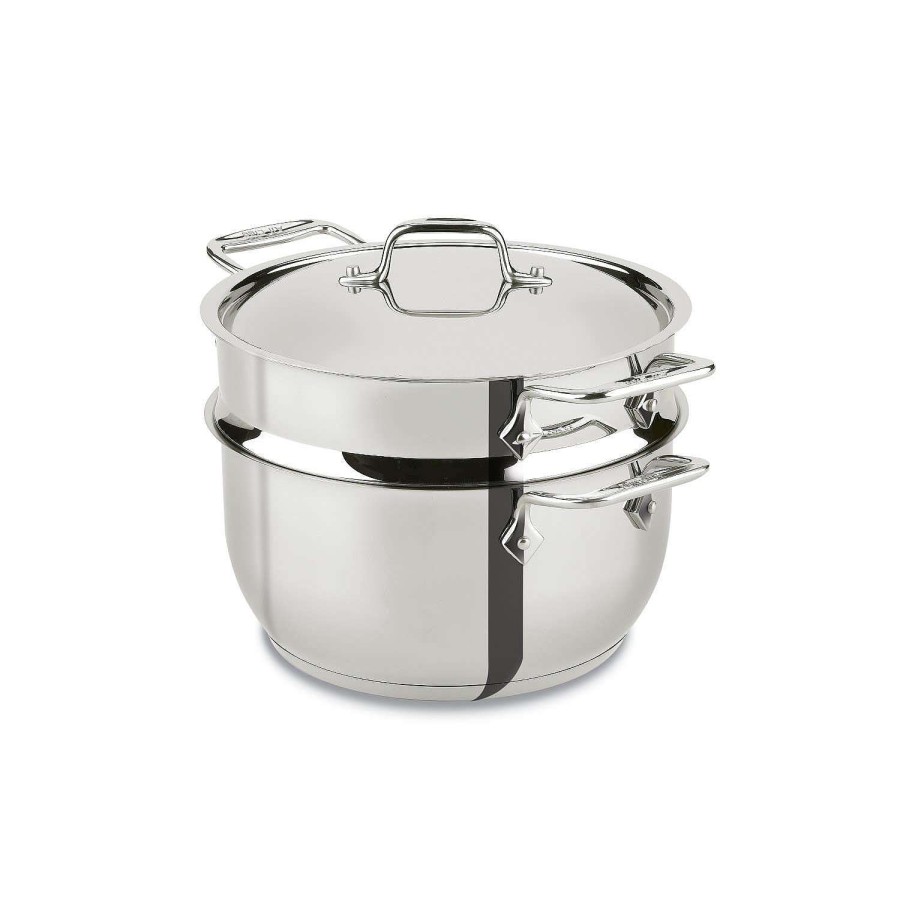 All-Clad Gourmet Accessories, Stainless Steel Steamer, 5 Quart Specialty Cookware