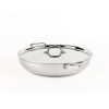 All-Clad D3 Stainless 3-Ply Bonded Cookware, Sunday Supper Pan With Lid, 7 Quart Saute Pans