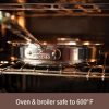 All-Clad Copper Core 5-Ply Bonded Cookware Set, 14 Piece Set Cookware Sets