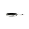 All-Clad D5 Stainless Polished 5-Ply Bonded Cookware, Nonstick Omelets Pan, 10.5 Inch Fry Pans & Skillets