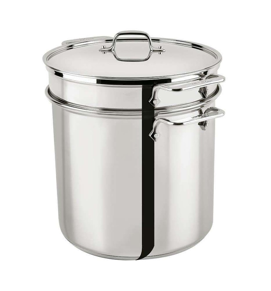 All-Clad Gourmet Accessories, Stainless Steel Multi-Cooker, 16 Quart Specialty Cookware